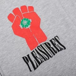 Pleasures HST Zip Hoodie - Heather Grey 6 Pleasures HST Zip Hoodie - Heather Grey -Fashion Clothing Store PLEASURES HST Zip Hoodie Heather Grey P22W051 GREY 01 06 23 Feature JP 4