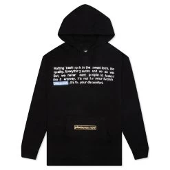 Pleasures Rotting Hoodie - Black