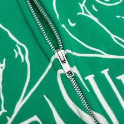 Pleasures Squeeze Zip Up Hoodie - Green 7 Pleasures Squeeze Zip Up Hoodie - Green -Fashion Clothing Store PLEASURES Squeeze Zip Up Hoodie Green P22W019 GREEN 12 29 22 Feature DV 5