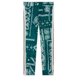 Palm Angels Bandana Track Pants - Green/White
