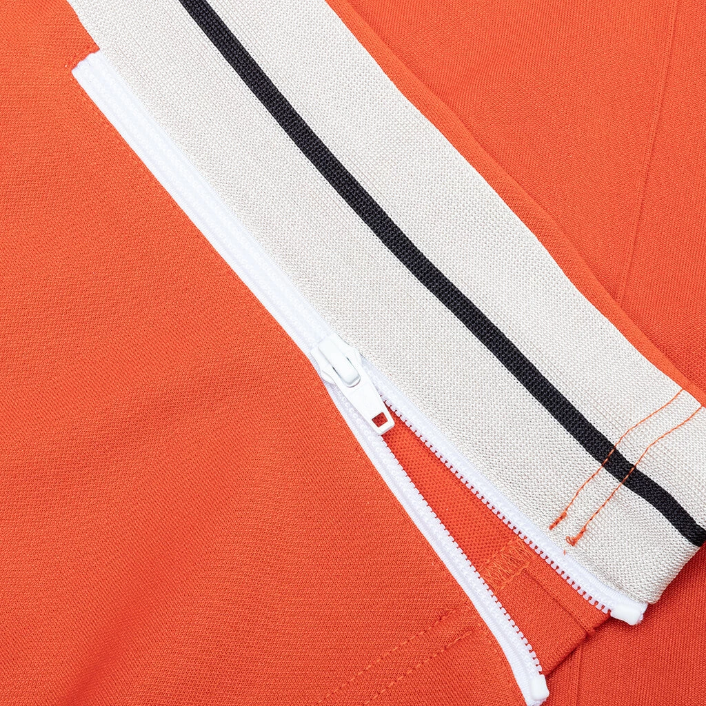 Palm Angels Classic Track Pants - Brick Red/Off-White 4 Palm Angels Classic Track Pants - Brick Red/Off-White - Image 4