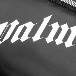 Palm Angels Curved Logo Fannypack - Black/White 7 Palm Angels Curved Logo Fannypack - Black/White -Fashion Clothing Store Palm Angels Curved Logo Fannypack Black White PMNO004C99FAB0011001 02 24 2022 01 6