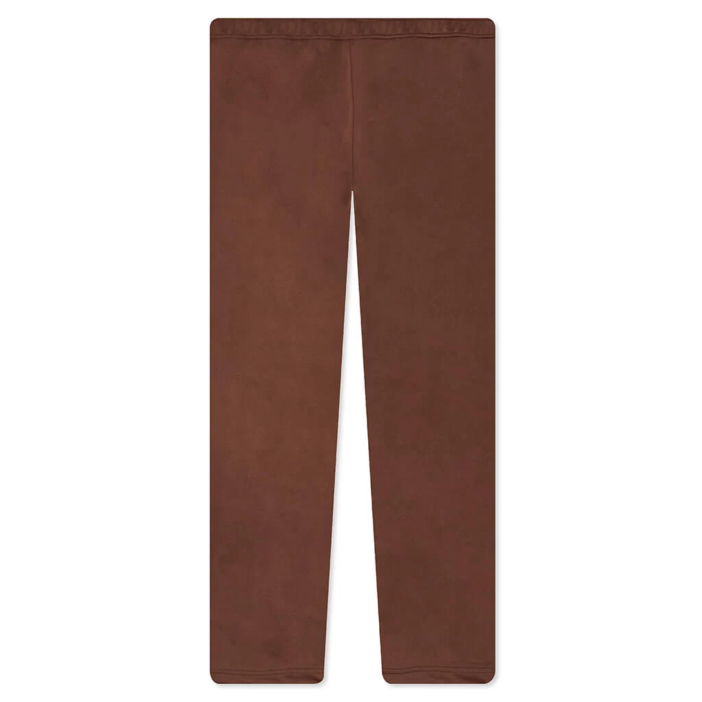 Palm Angels Thin Waist Slim Track Pants - Brown/Off-White 2 Palm Angels Thin Waist Slim Track Pants - Brown/Off-White - Image 2