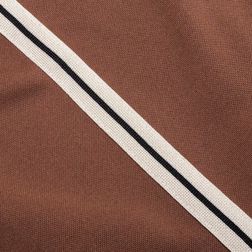 Palm Angels Thin Waist Slim Track Pants - Brown/Off-White 5 Palm Angels Thin Waist Slim Track Pants - Brown/Off-White - Image 5