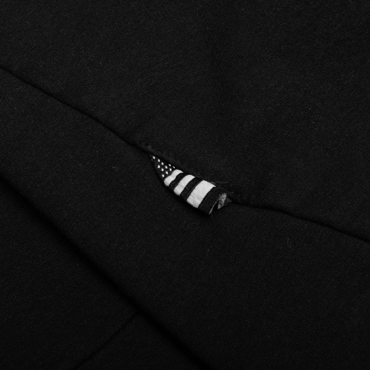 Garment Dyed Fleece Jogger - Black 5 Garment Dyed Fleece Jogger - Black - Image 5