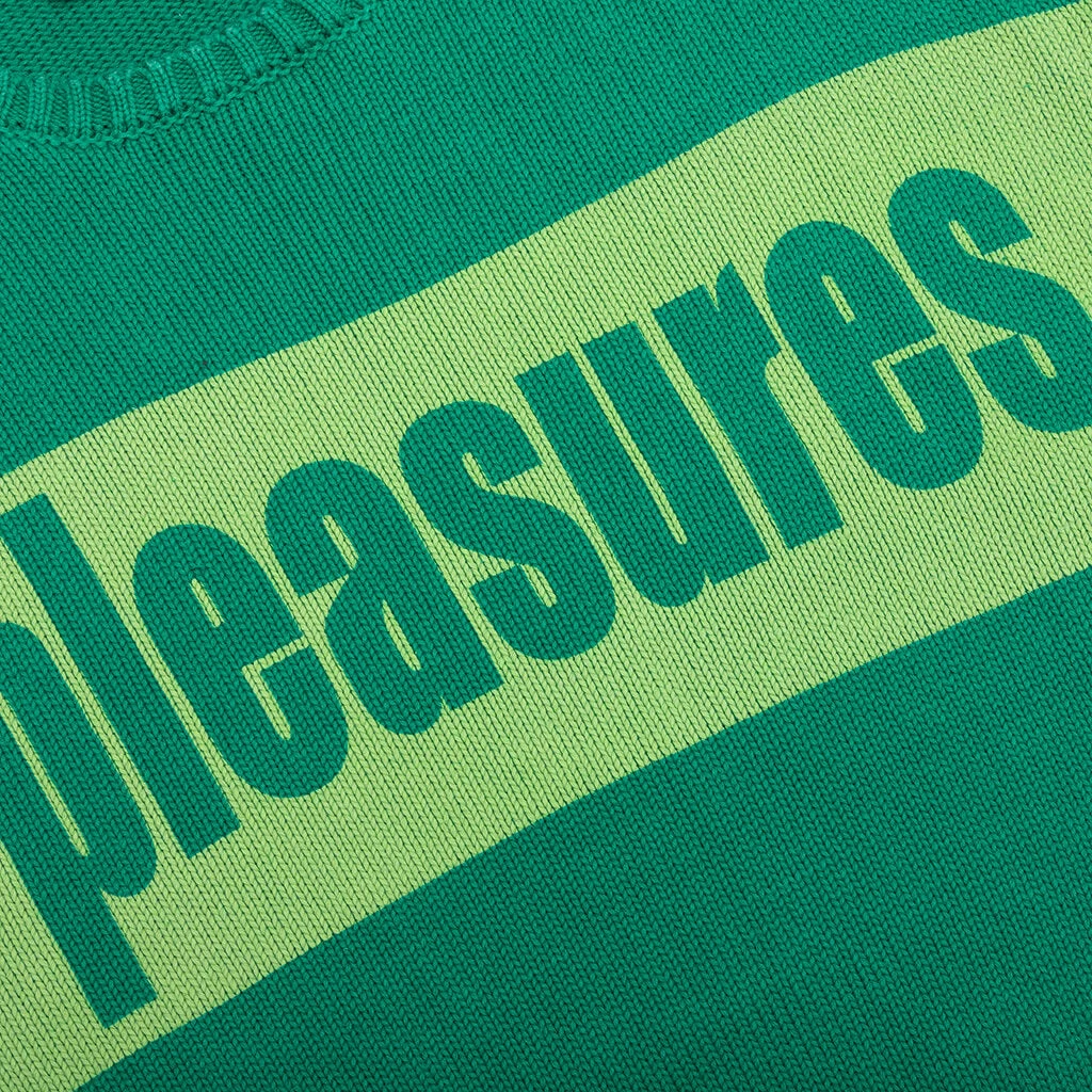 Pleasures Lighter Sweater - Green 3 Pleasures Lighter Sweater - Green - Image 3