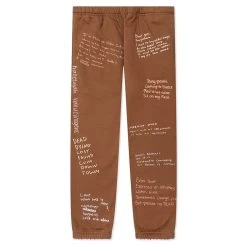 Pleasures Remote Sweatpants - Brown