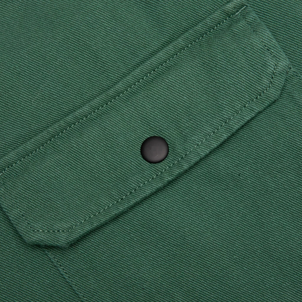 Pleasures Temper Work Jacket - Green 4 Pleasures Temper Work Jacket - Green - Image 4