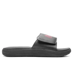Puma X TMC SoftRide Slides - Black/High Risk Red