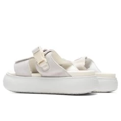 Puma Women's Suede Mayu Sandal - Nimbus Cloud/Pristine -Fashion Clothing Store Puma Suede Mayu Sandal Women s Grey 383380 02 09 12 22 Feature JAYLEEN 7