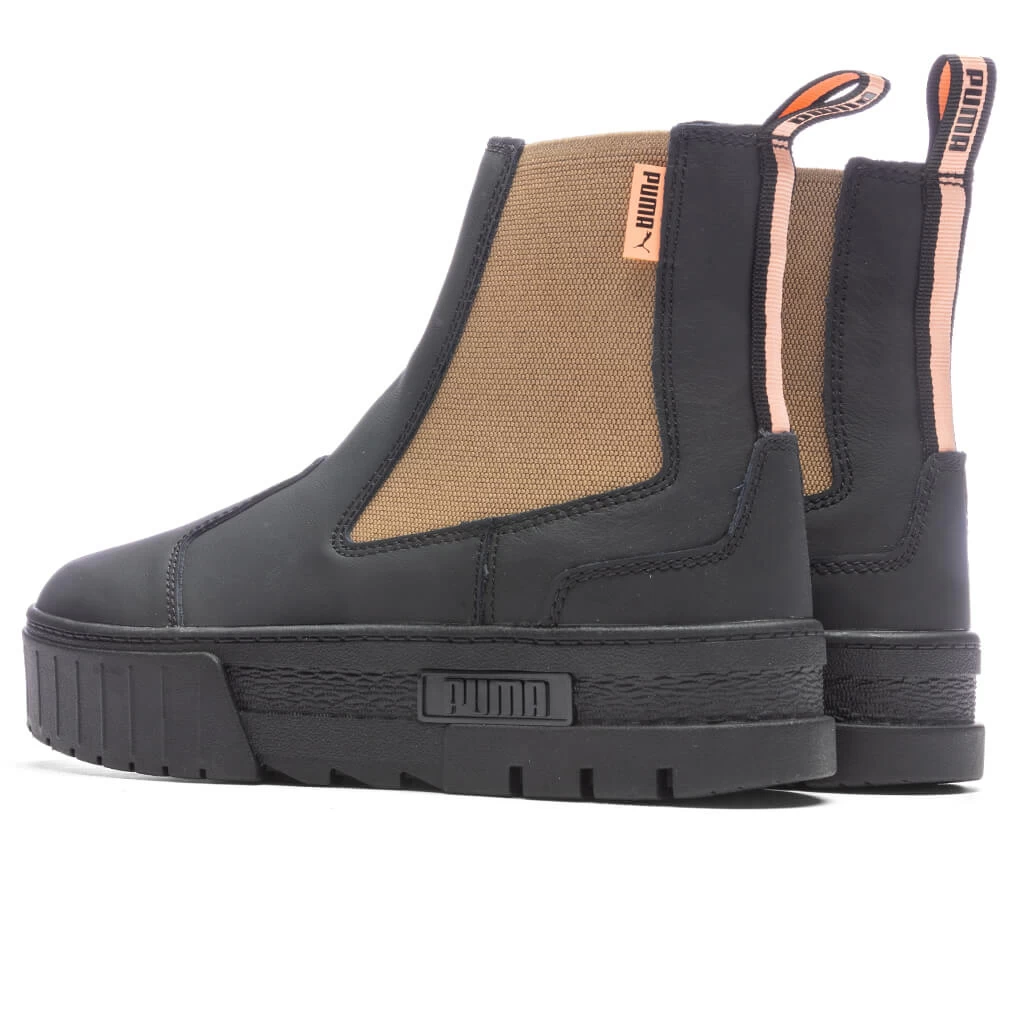 Puma Women's Mayze Chelsea Pop - Black/Tiger's Eye 3 Puma Women's Mayze Chelsea Pop - Black/Tiger's Eye - Image 3