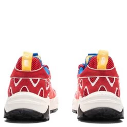 Puma X Joshua Vides Ferrari RS Track - Rosso Corsa/Frosted Ivory -Fashion Clothing Store Puma x Joshua Vides Ferrari RS Track Red 307998 01 10 08 23 Feature KN 7