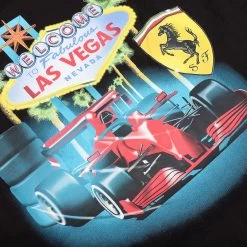 Puma X Joshua Vides Ferrari Tee - Black -Fashion Clothing Store Puma x Joshua Vides Ferrari Tee Black 623048 01 10 11 23 Feature KN 6