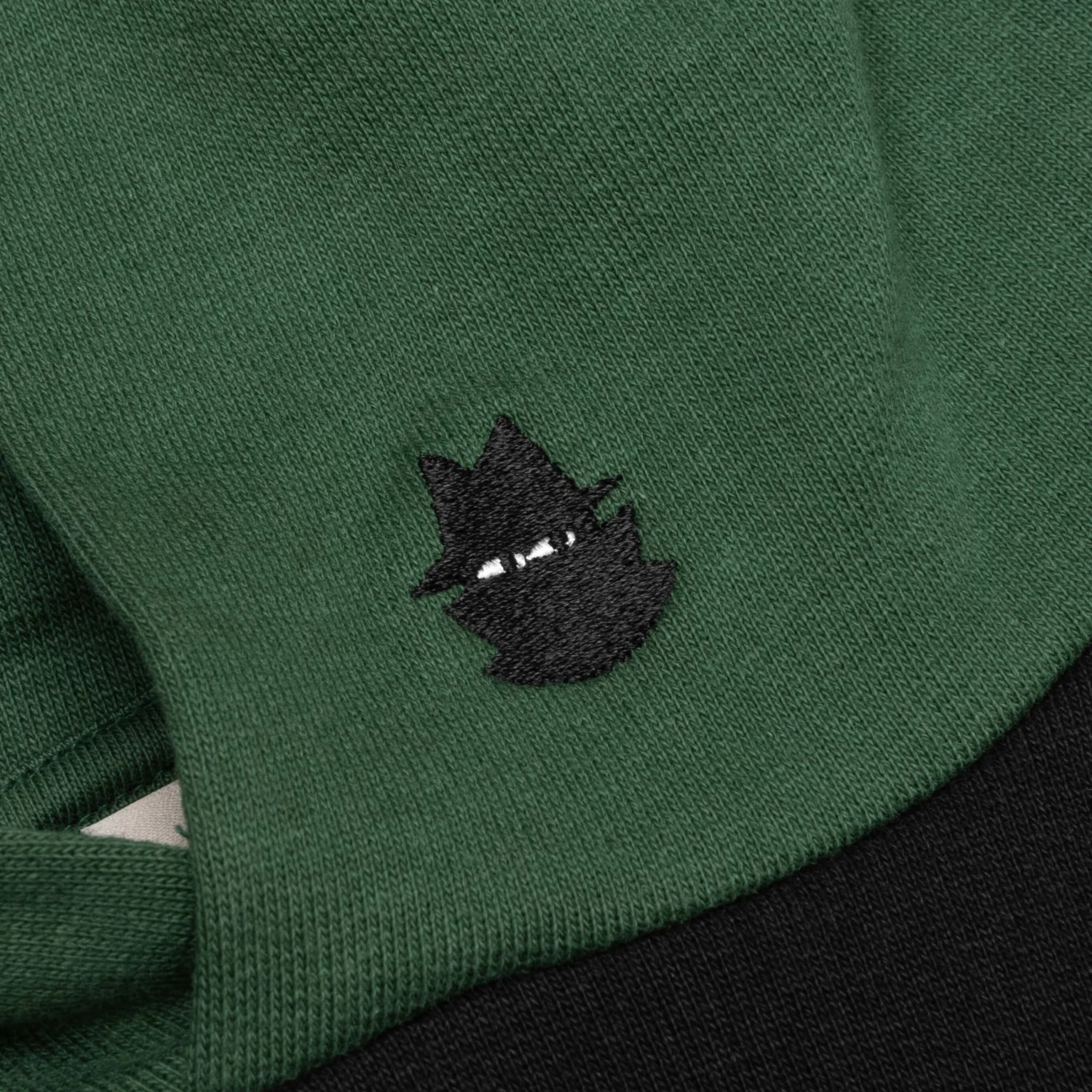 Hood Fleece - Black 3 Hood Fleece - Black - Image 3