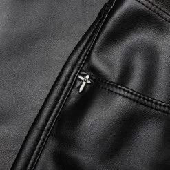 Bryant Jean - Latin Triple Cross -Fashion Clothing Store RTA Bryant Leather Skinny Jean Latin Triple Cross MH22K340 B1205LTRCO 01 19 23 Feature DV 10