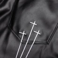 Bryant Jean - Latin Triple Cross -Fashion Clothing Store RTA Bryant Leather Skinny Jean Latin Triple Cross MH22K340 B1205LTRCO 01 19 23 Feature DV 7