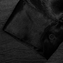 Malcom Shirt - Black Crocodile 8 Malcom Shirt - Black Crocodile -Fashion Clothing Store RTA Malcom Shirt Black Crocodile MH22W337 T1298BKCRO 01 08 23 Feature DV 7