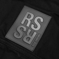 Raf Simons Jacket W/ Leather Fringes And Studs - Black -Fashion Clothing Store Raf Simons Big Fit Jacket w Leather Fringes and Studs Black 231 725 05 14 23 Feature KN 8