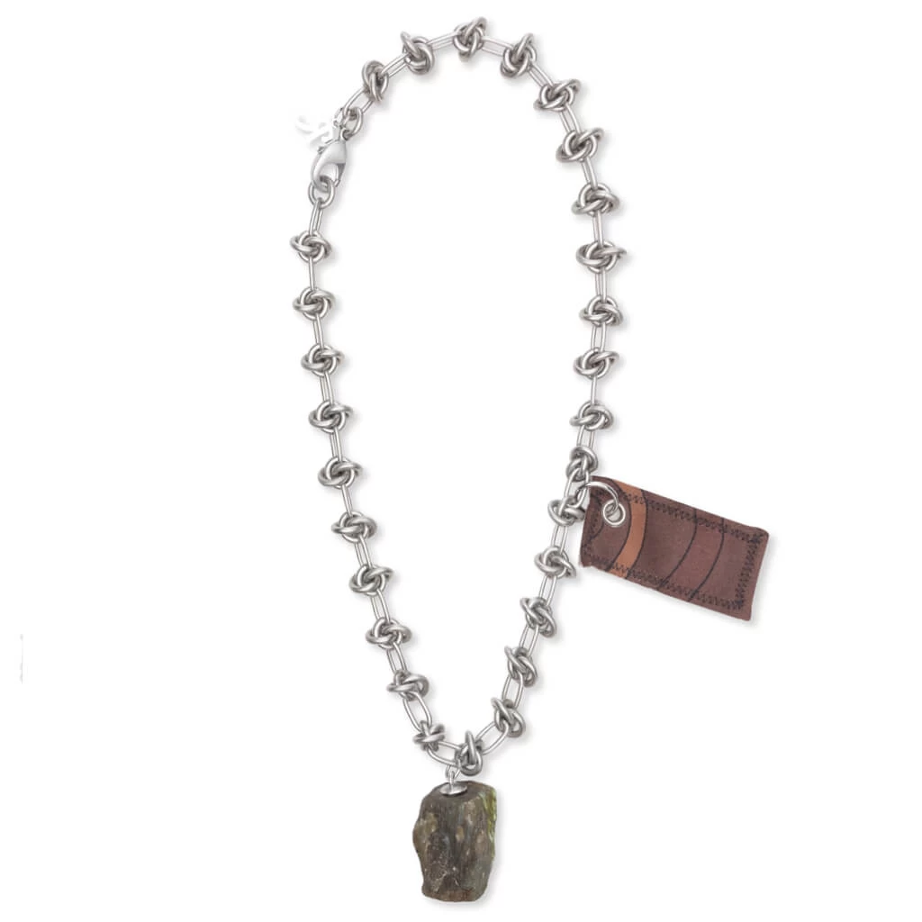 Raf Simons Charm Necklace - Green 1 Raf Simons Charm Necklace - Green