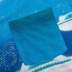 Interplanetary Vacation S/S Shirt - Blue -Fashion Clothing Store Real Bad Man Interplanetary Vacation S S Shirt Blue RBM09054 12 01 22 Feature DV 6