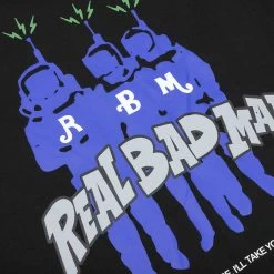 Slight Disorder S/S Tee - Black 7 Slight Disorder S/S Tee - Black -Fashion Clothing Store Real Bad Man Slight Disorder S S Tee Black RBM11032 04 08 23 Feature KN 8