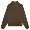 Rhude Quarter Zip - Brown