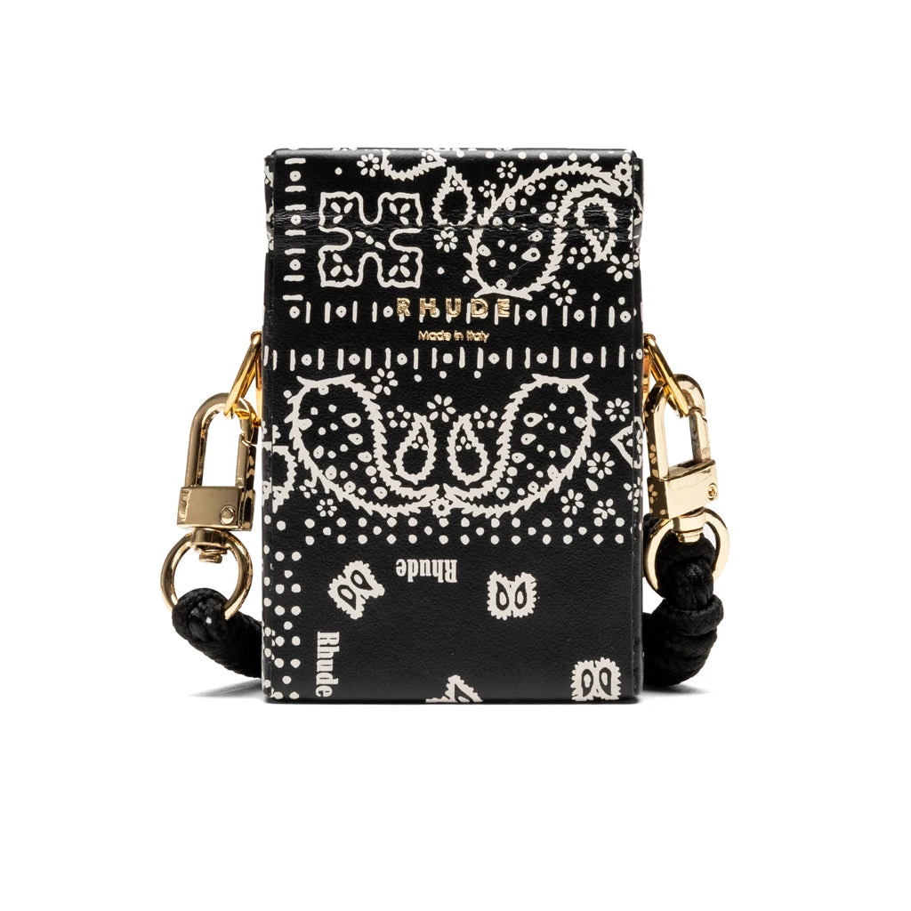 Rhude Small Cig Bag 3 - Black/White 2 Rhude Small Cig Bag 3 - Black/White - Image 2