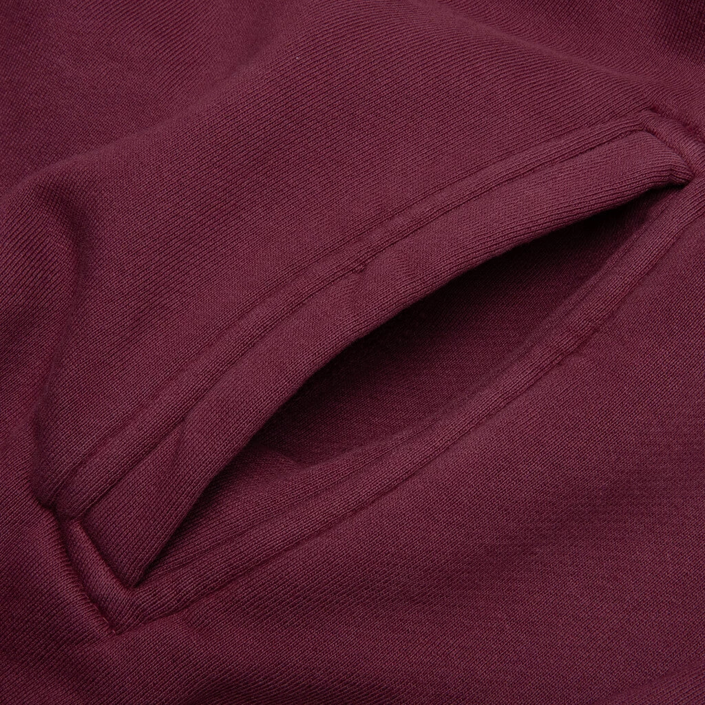 Rhude Zip Up Hoodie - Bordeux 6 Rhude Zip Up Hoodie - Bordeux - Image 6