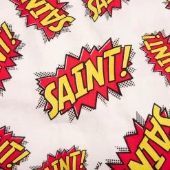 Pow Pajama Shirt - White -Fashion Clothing Store Saint Michael POW Pajama Shirt White SM A22 0000 027 12 27 22 Feature DV 8