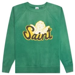 Saint Angel Crew Sweater - Green