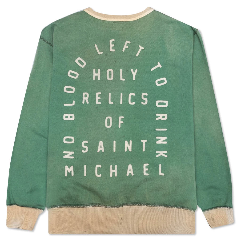 Sweatshirt - Green/Grey 2 Sweatshirt - Green/Grey - Image 2