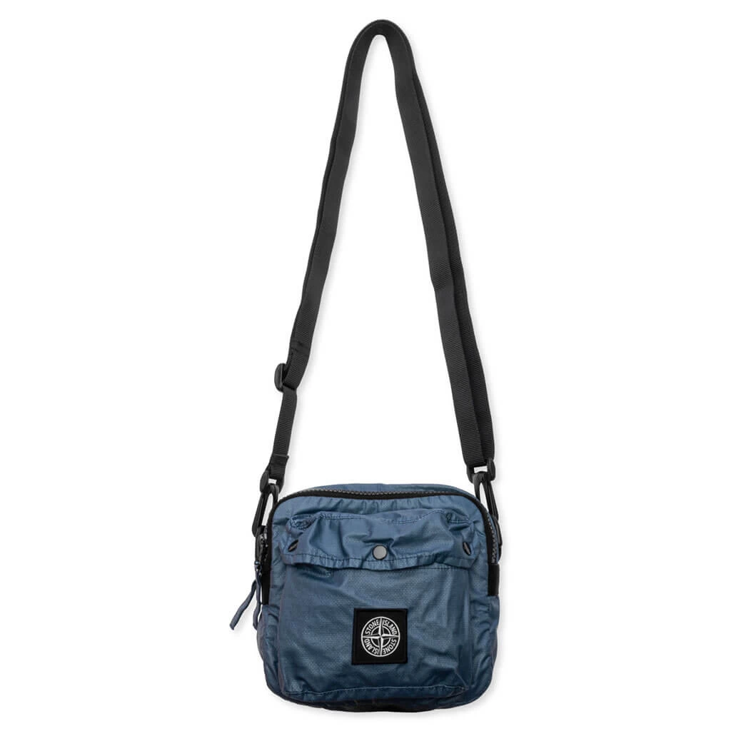 Stone Island Shoulder Bag - Avio Blue 1 Stone Island Shoulder Bag - Avio Blue
