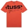 Stussy Sport 100% Pigment Dyed Tee - Tomato