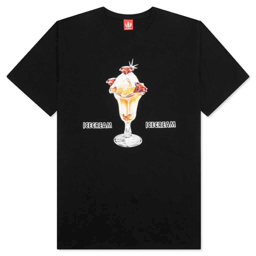 Stagger S/S Tee - Black 1 Stagger S/S Tee - Black