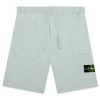 Stone Island Cargo Bermuda Shorts - Pearl Grey