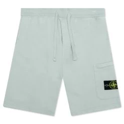 Stone Island Cargo Bermuda Shorts - Pearl Grey