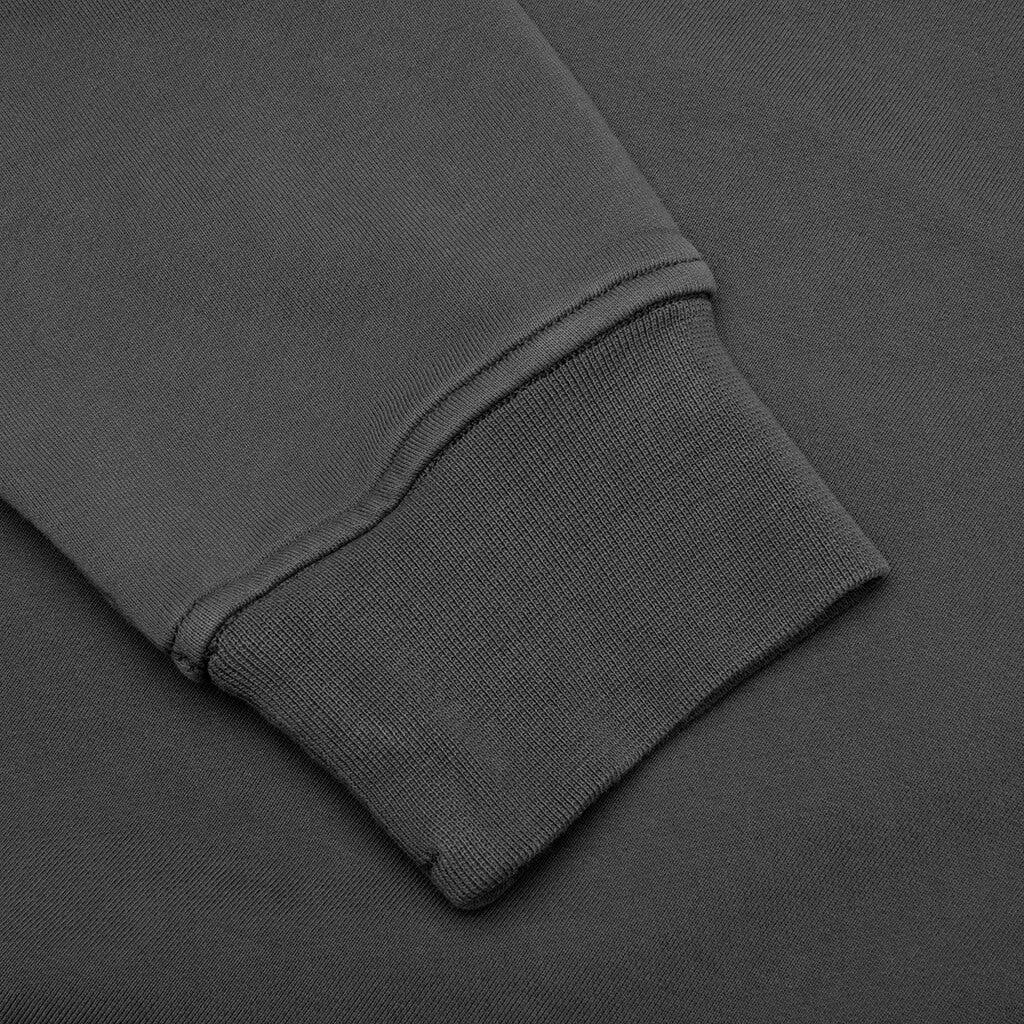 Stone Island Hooded Sweatshirt 64151 - Charcoal 4 Stone Island Hooded Sweatshirt 64151 - Charcoal - Image 4