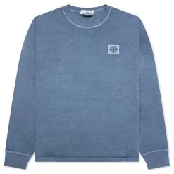 Stone Island Long Sleeve T-Shirt - Avio Blue