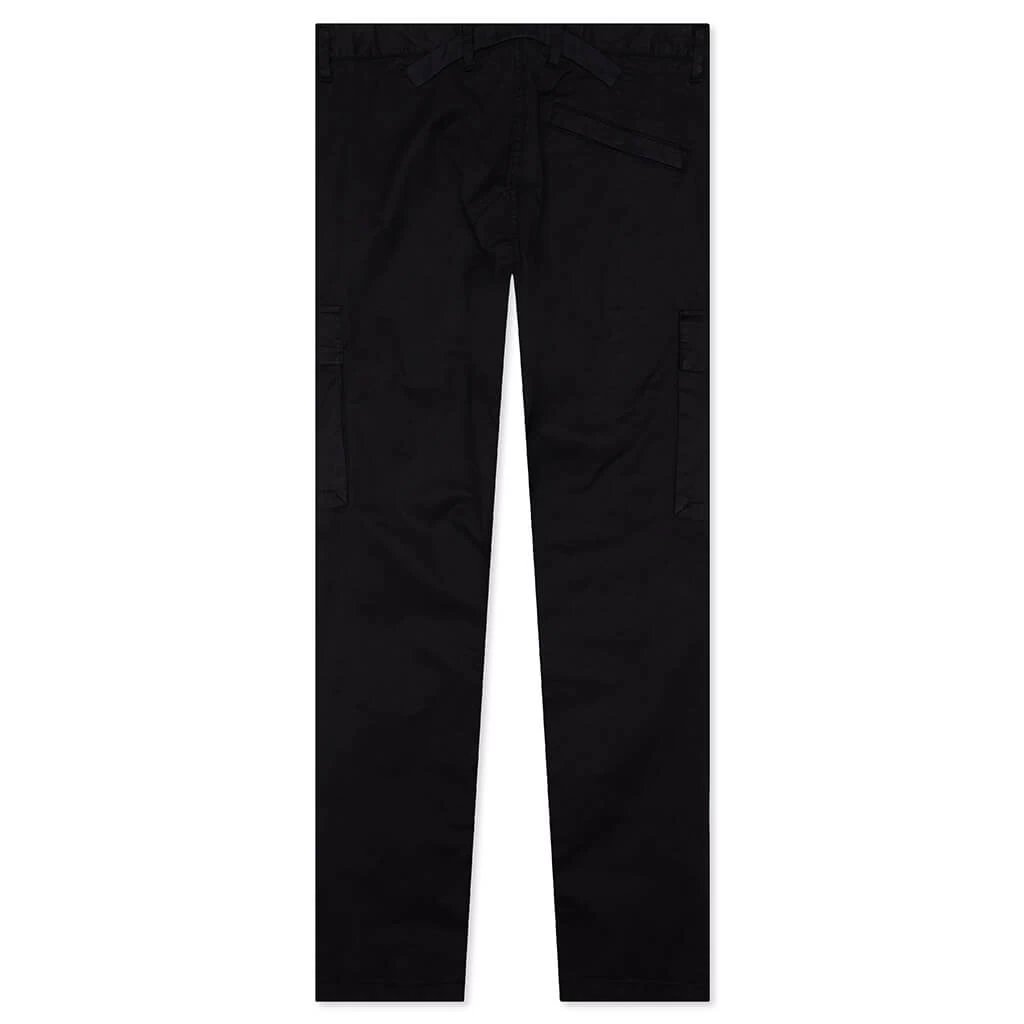Stone Island Stretch Gabardine Trousers - Black 2 Stone Island Stretch Gabardine Trousers - Black - Image 2