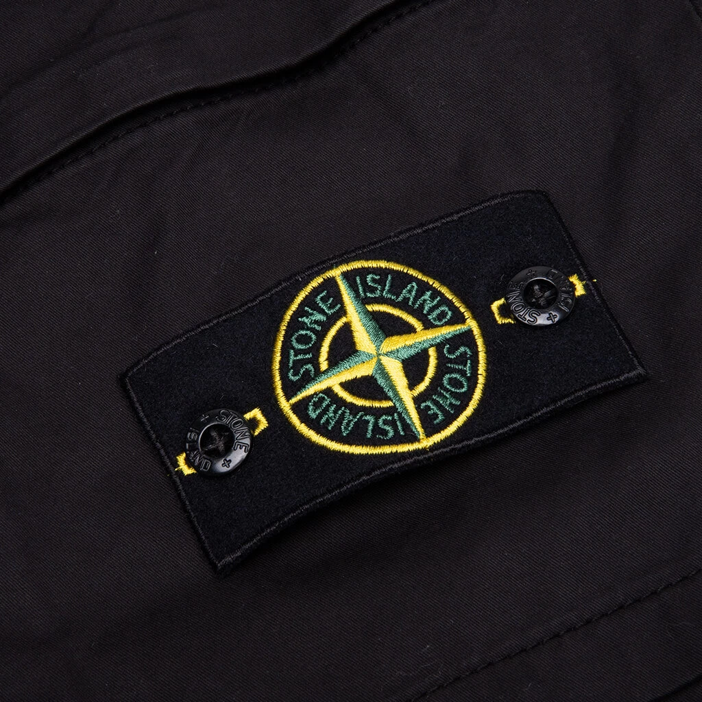 Stone Island Stretch Gabardine Trousers - Black 3 Stone Island Stretch Gabardine Trousers - Black - Image 3