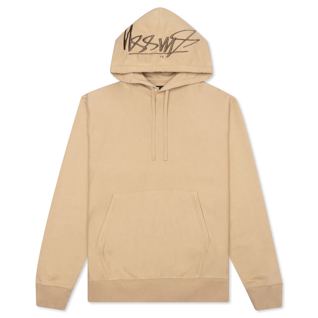 Stussy Back Hood Applique Hood - Beige 1 Stussy Back Hood Applique Hood - Beige
