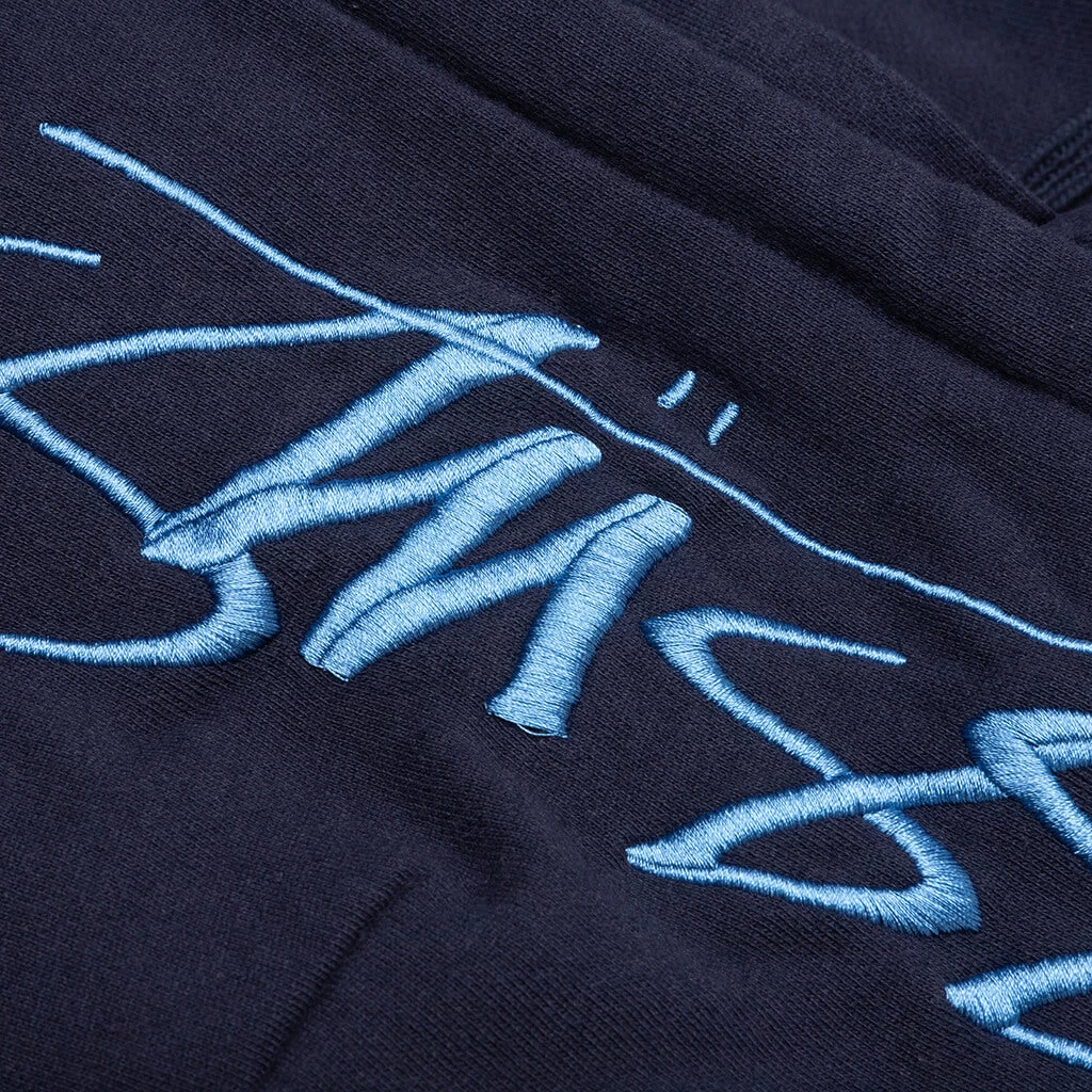 Stussy Back Hood Applique Hood - Navy 3 Stussy Back Hood Applique Hood - Navy - Image 3