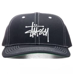 Stussy Basic Structured Low Pro Cap - Black