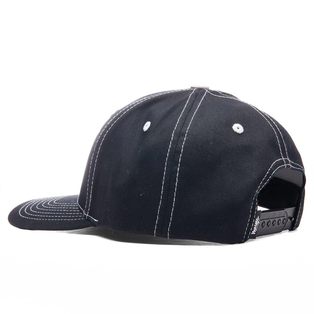 Stussy Basic Structured Low Pro Cap - Black 4 Stussy Basic Structured Low Pro Cap - Black - Image 4