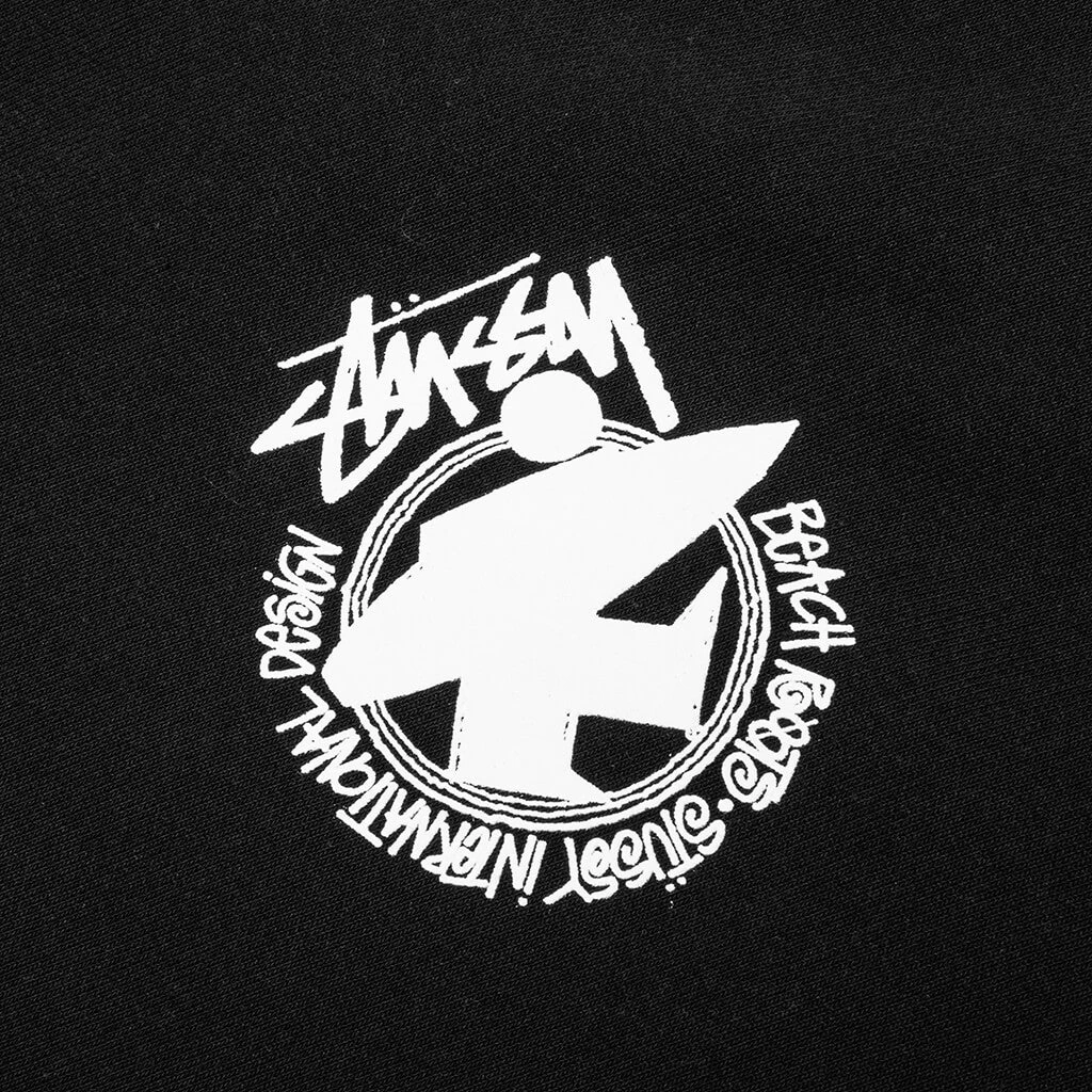 Stussy Beach Roots Hoodie - Black 3 Stussy Beach Roots Hoodie - Black - Image 3