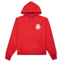 Stussy Beach Roots Hoodie - Red