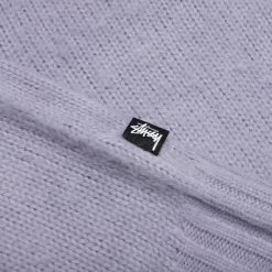 Stussy Brushed Cardigan - Lavender 10 Stussy Brushed Cardigan - Lavender -Fashion Clothing Store Stussy Brushed Cardigan Lavender 117163 02 12 23 Feature KN 7