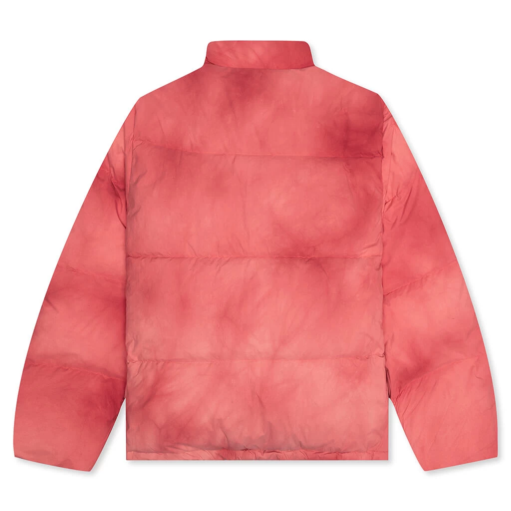 Stussy Recycled Nylon Down Puffer - Faded Red 2 Stussy Recycled Nylon Down Puffer - Faded Red - Image 2