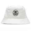 Stussy SS Link Deep Bucket Hat - White