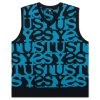 Stussy Stacked Sweater Vest - Dark Navy